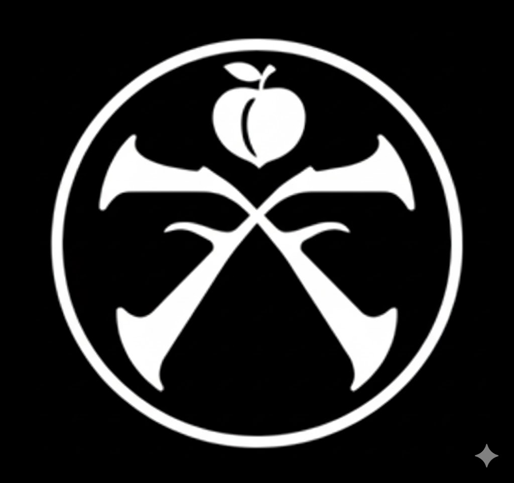 White and black inverted GeorgiaPFS logo.