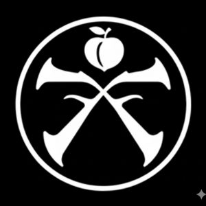 White and black inverted GeorgiaPFS logo.