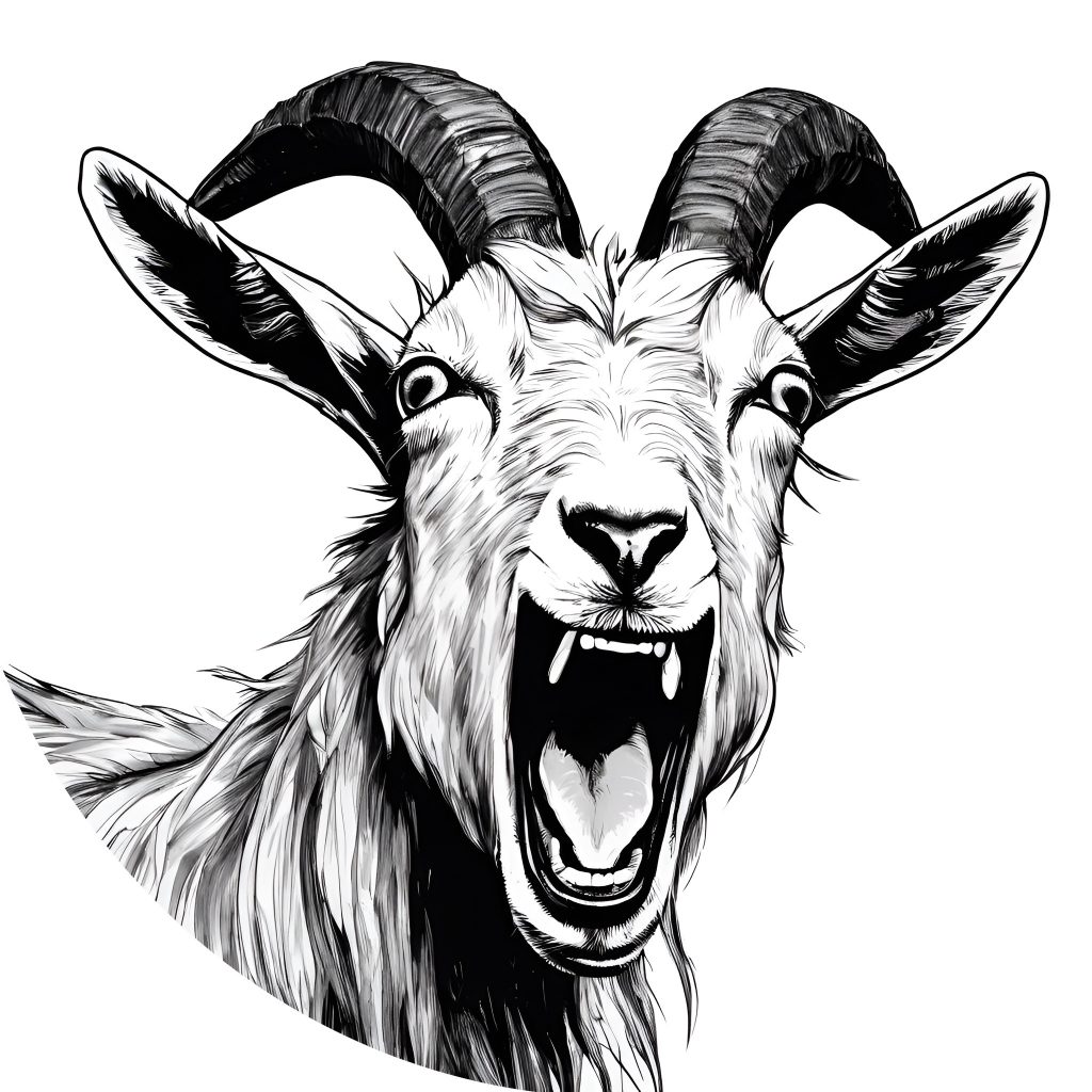 Screaming goat
